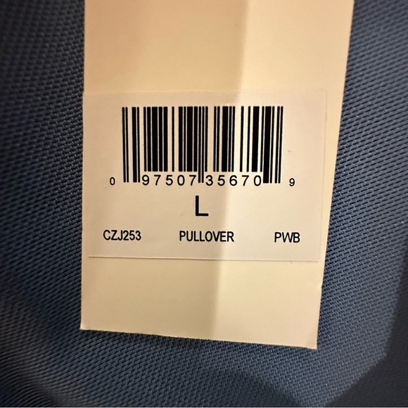 Casa Zeta-Jones | Ruffled Long Sleeve Semi-Sheer Blouse Top - Size L - NWT - Picture 7 of 11